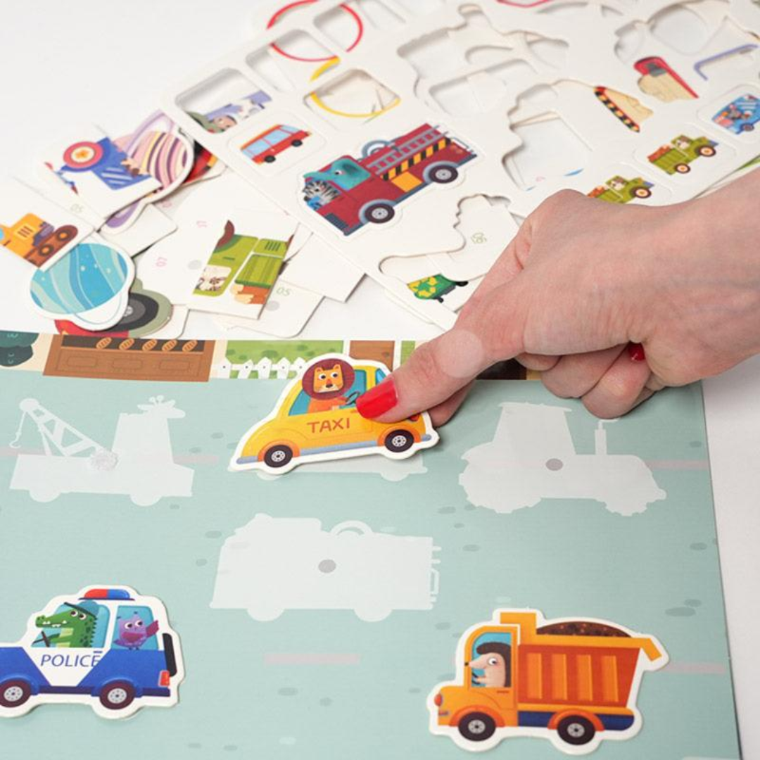 Rasa Sayang Montessori Sticker Busy Book