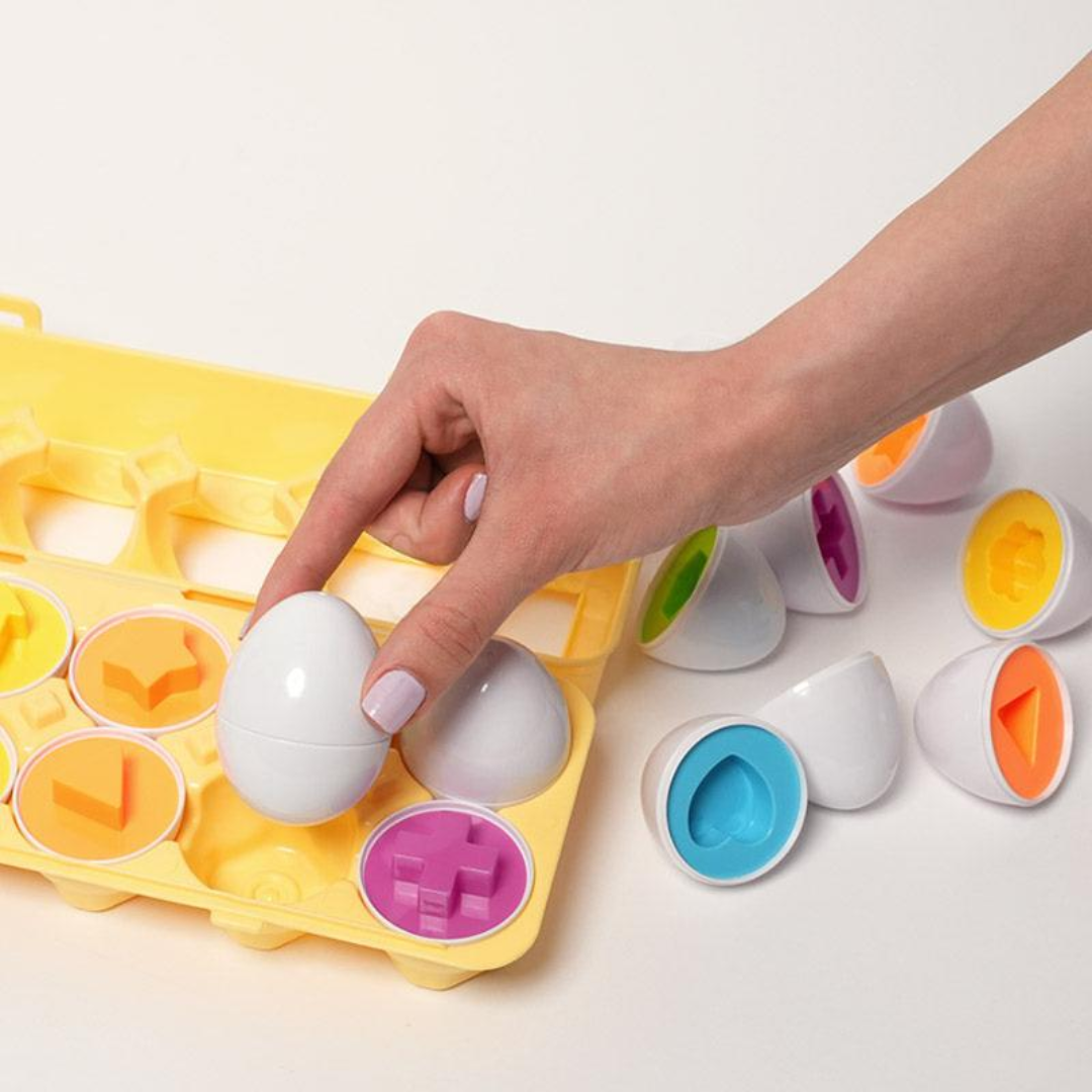 Rasa Sayang Montessori Geometric Eggs
