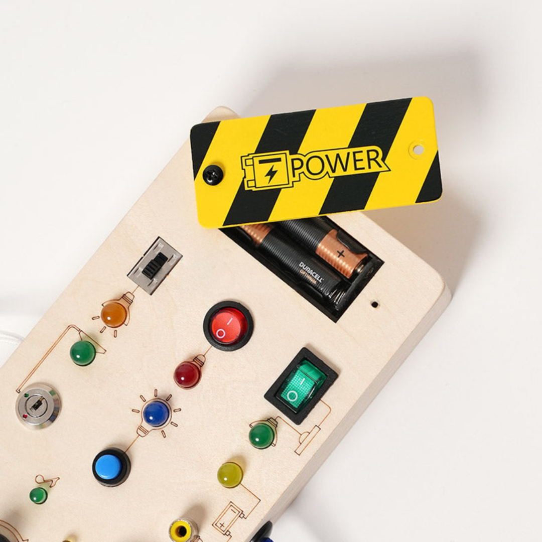 Rasa Sayang Montessori Wooden Switch Board