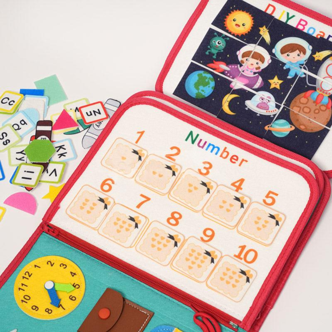 Rasa Sayang Montessori Interactive Busy Bag