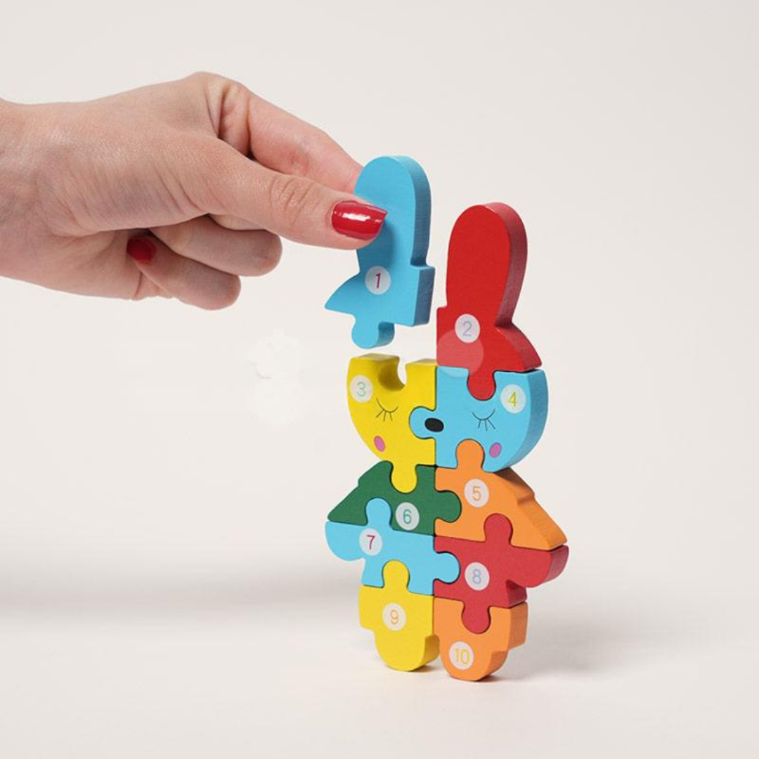 Rasa Sayang Montessori Wooden Puzzles (4-Pack)