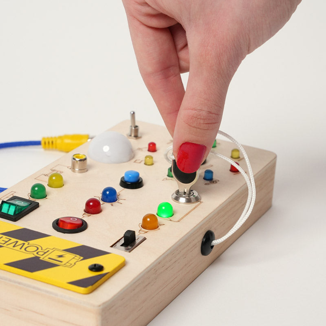 Rasa Sayang Montessori Wooden Switch Board