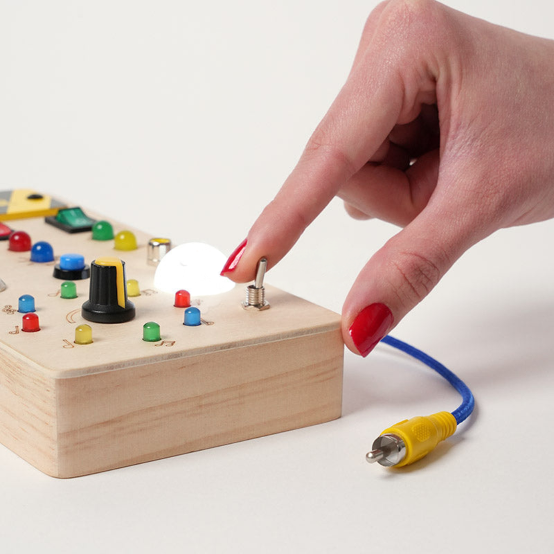 Rasa Sayang Montessori Wooden Switch Board