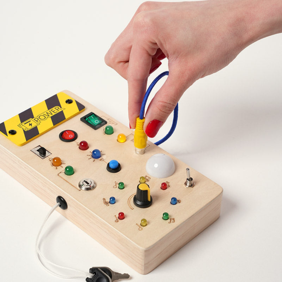 Rasa Sayang Montessori Wooden Switch Board