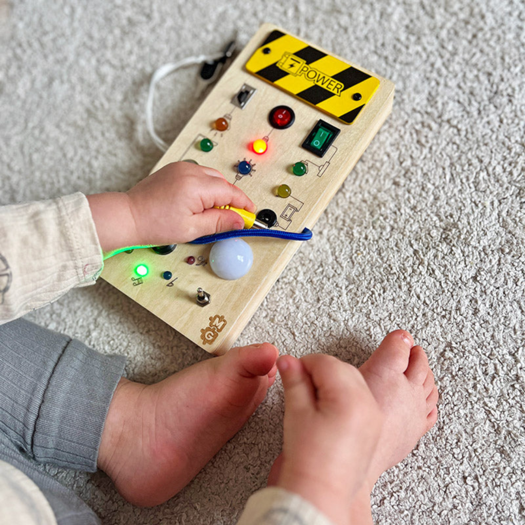 Rasa Sayang Montessori Wooden Switch Board