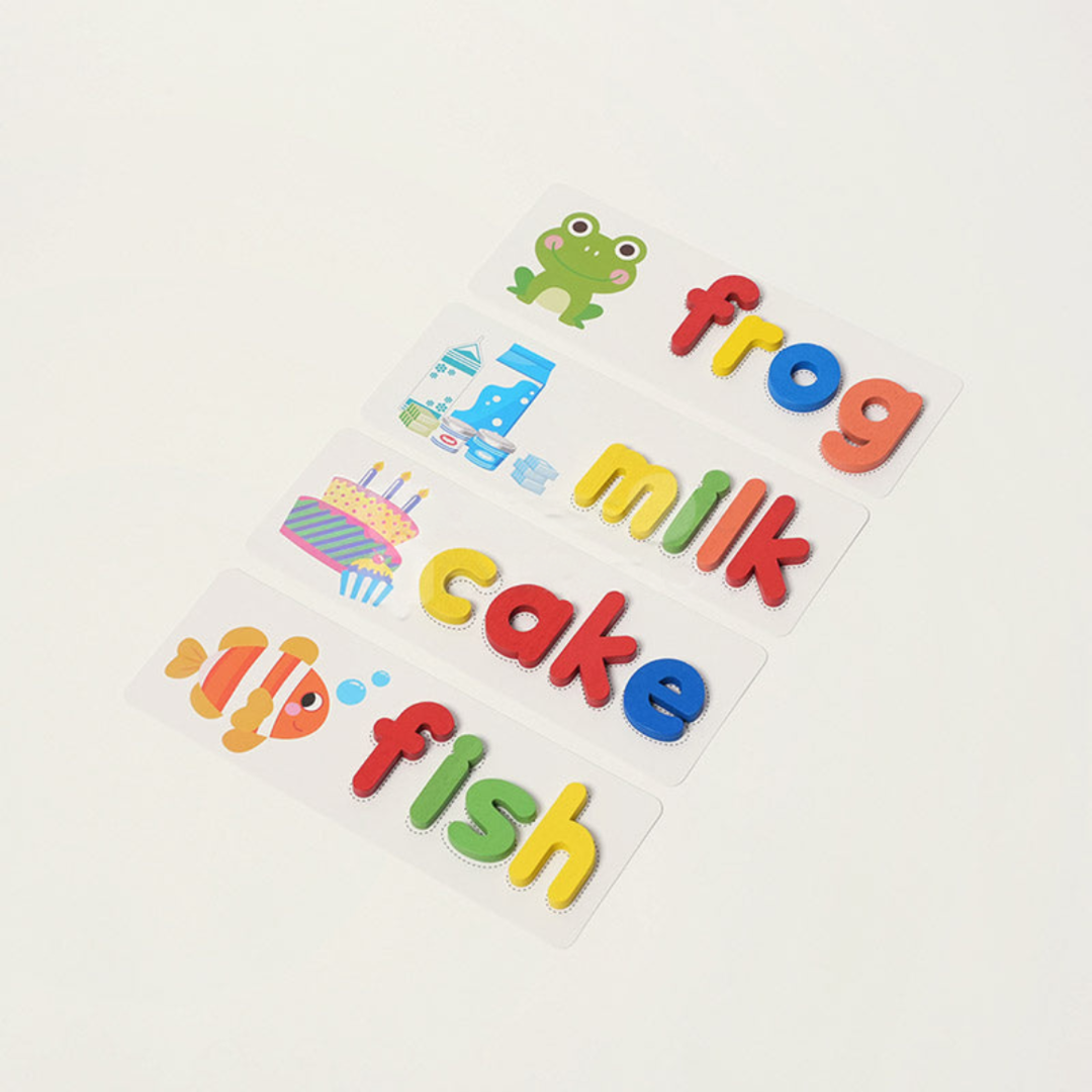 Rasa Sayang Montessori Wooden Spelling Game