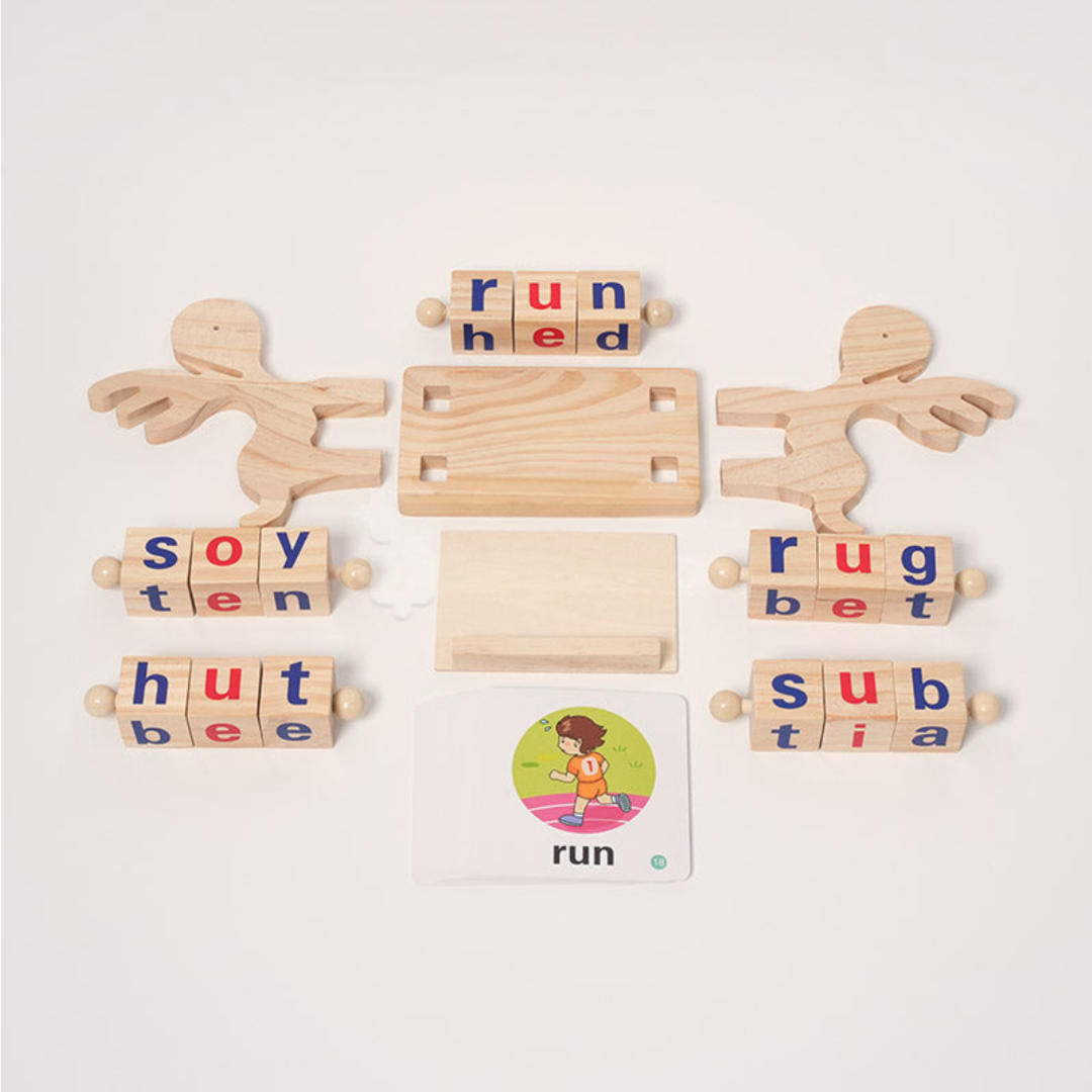 Rasa Sayang Montessori Spin & Spell Set