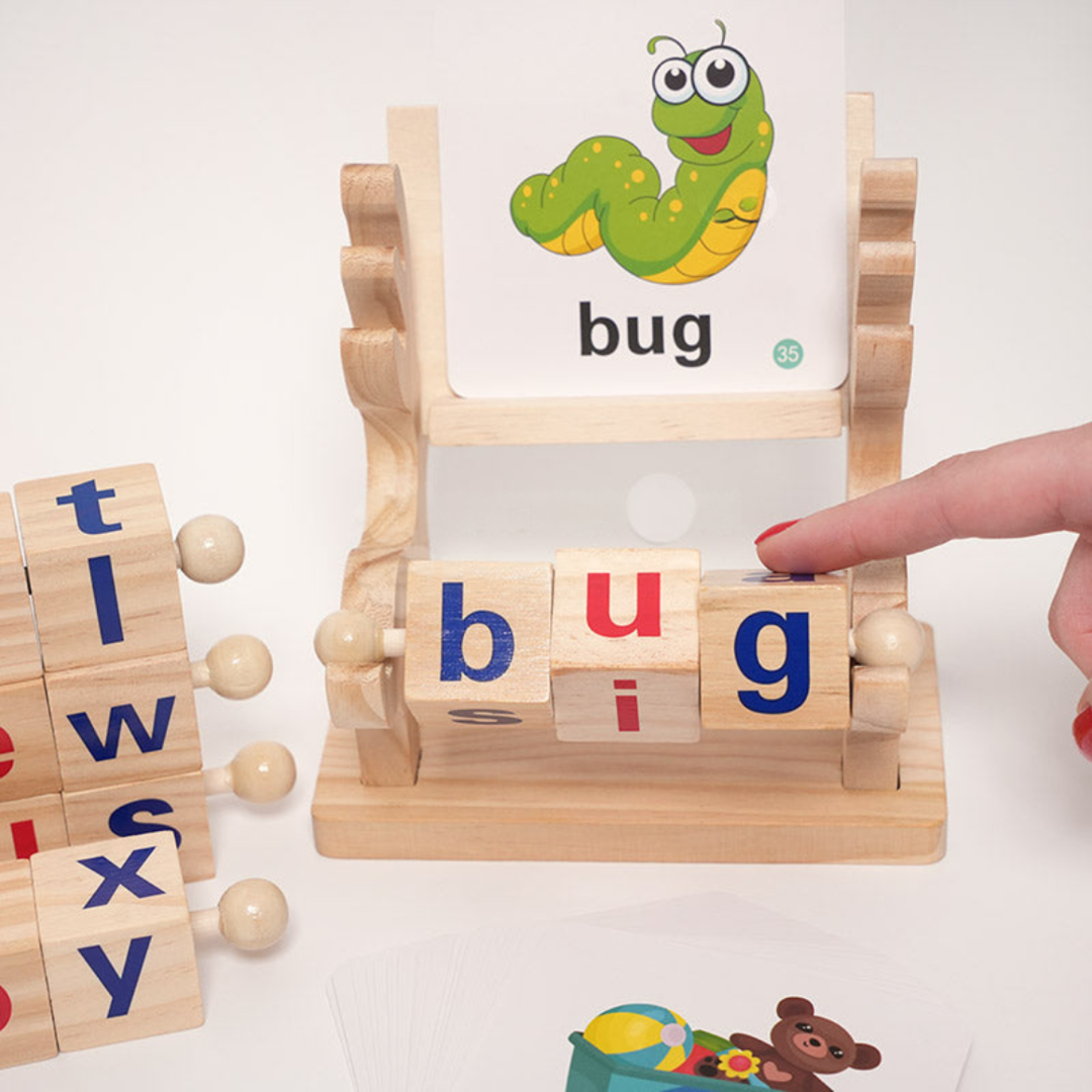 Rasa Sayang Montessori Spin & Spell Set