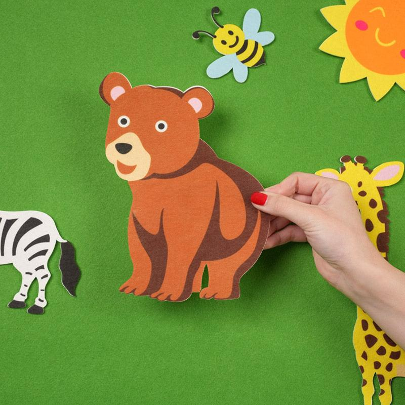 Rasa Sayang Montessori Learning Felt Board
