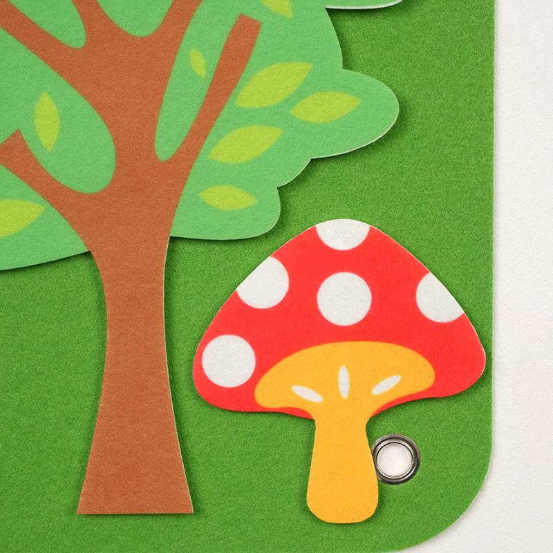 Rasa Sayang Montessori Learning Felt Board
