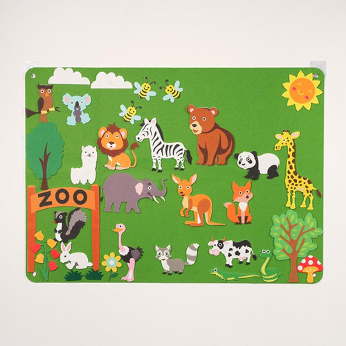 Rasa Sayang Montessori Learning Felt Board
