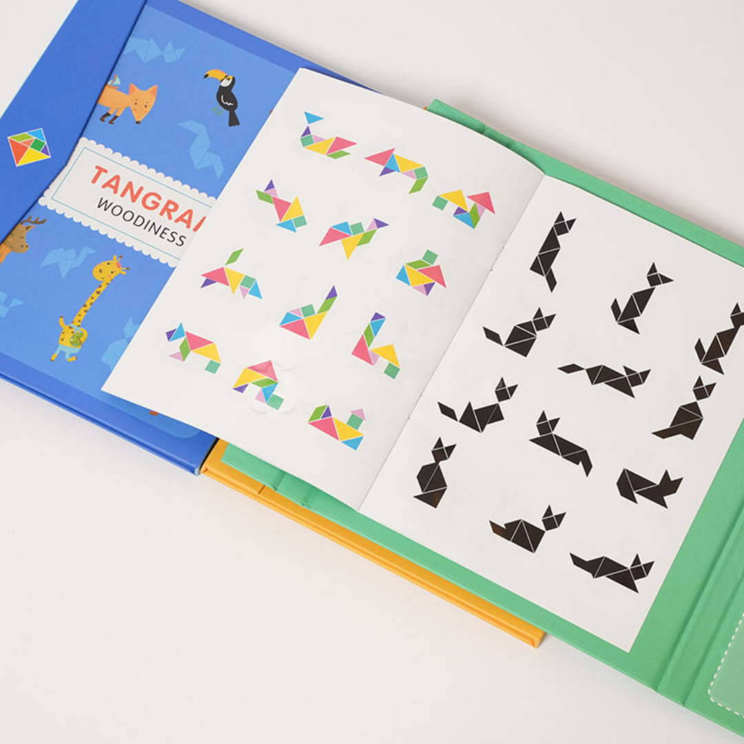 Rasa Sayang Montessori Magnetic Tangram Book