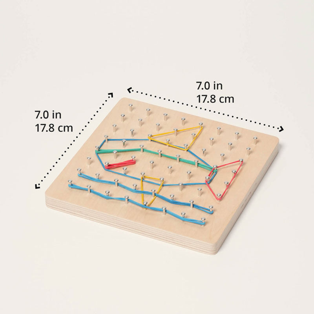 Rasa Sayang Montessori Wooden Geoboard