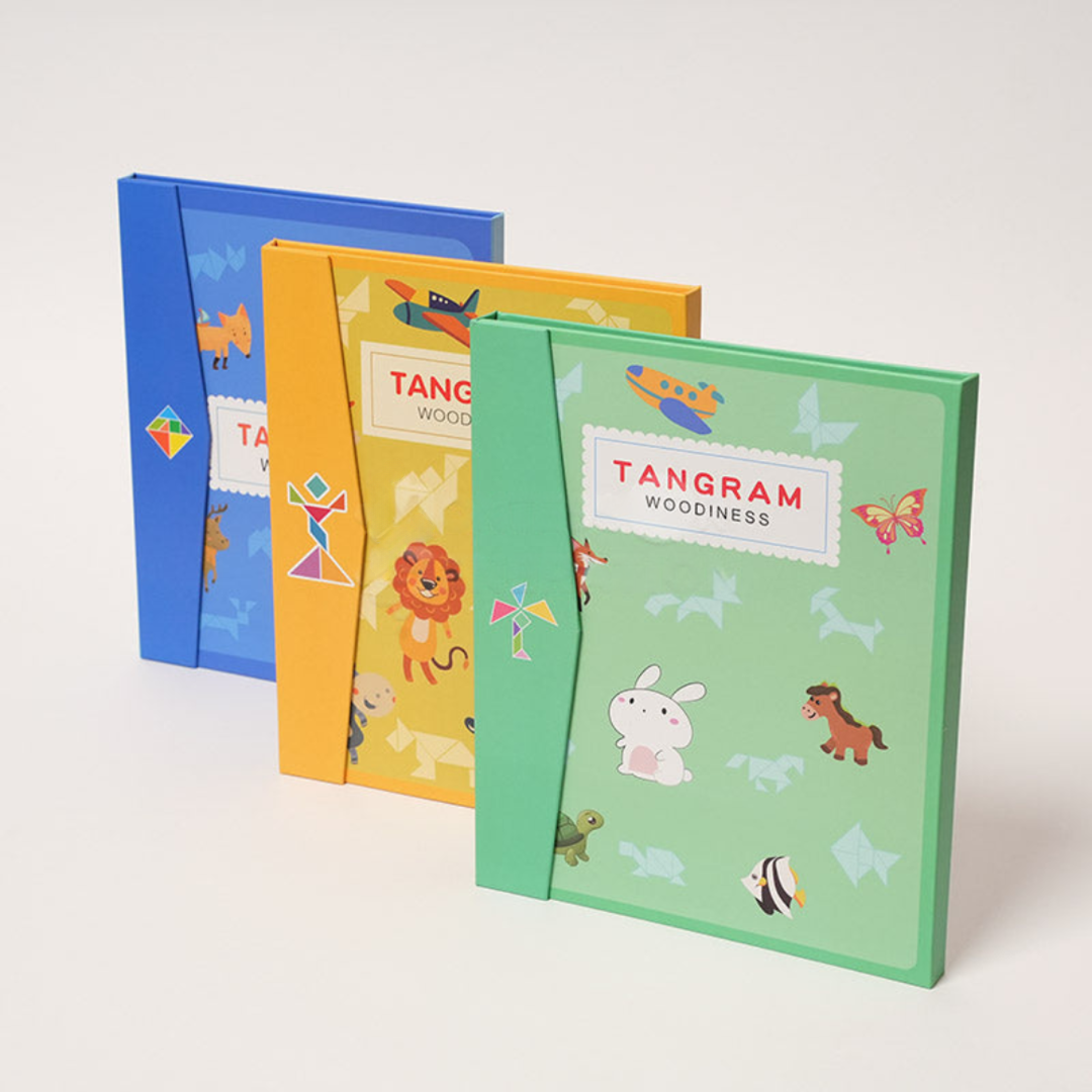Rasa Sayang Montessori Magnetic Tangram Book