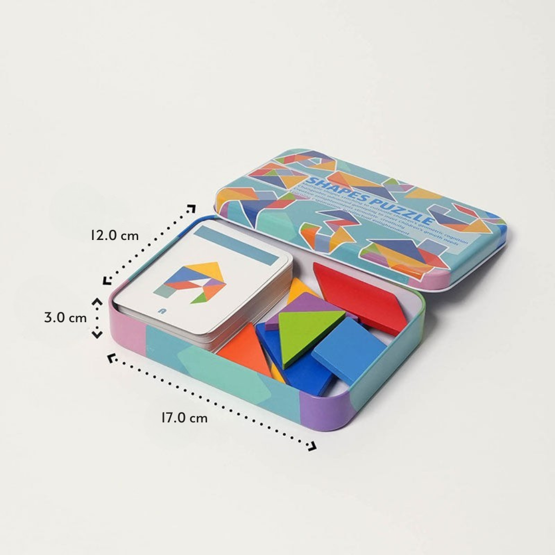 Rasa Sayang Montessori Tangram Sorting Puzzle