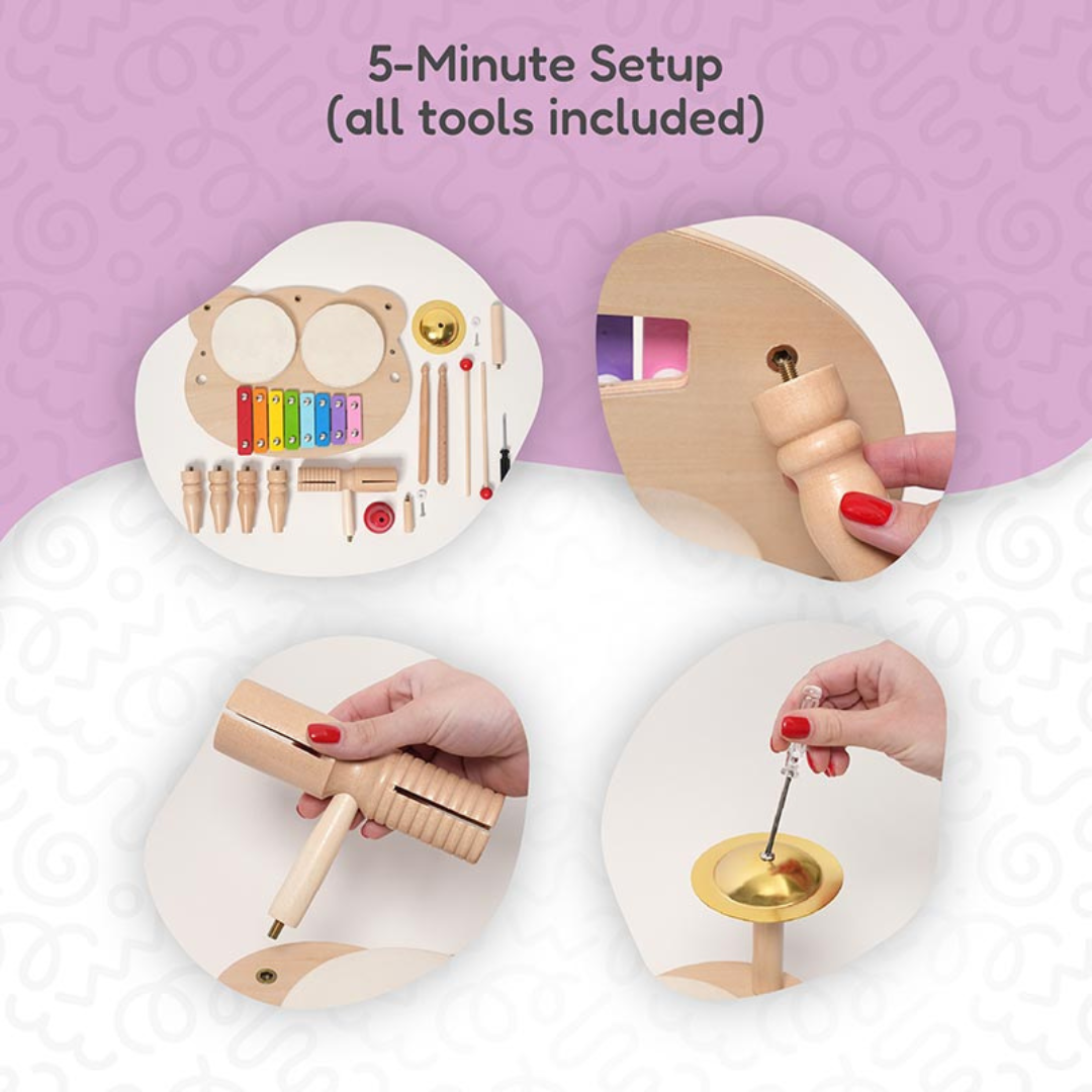 Rasa Sayang Montessori Musical Percussion Set