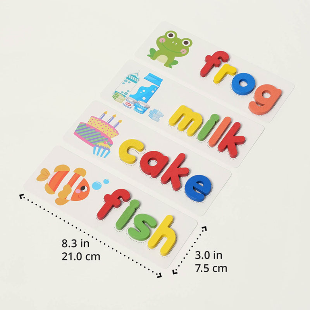 Rasa Sayang Montessori Wooden Spelling Game