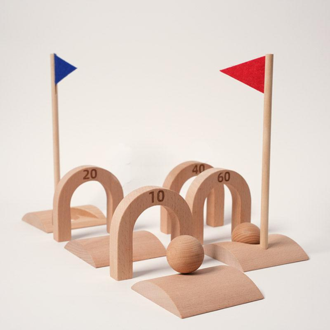 Rasa Sayang Montessori Premium Wooden Golf Set