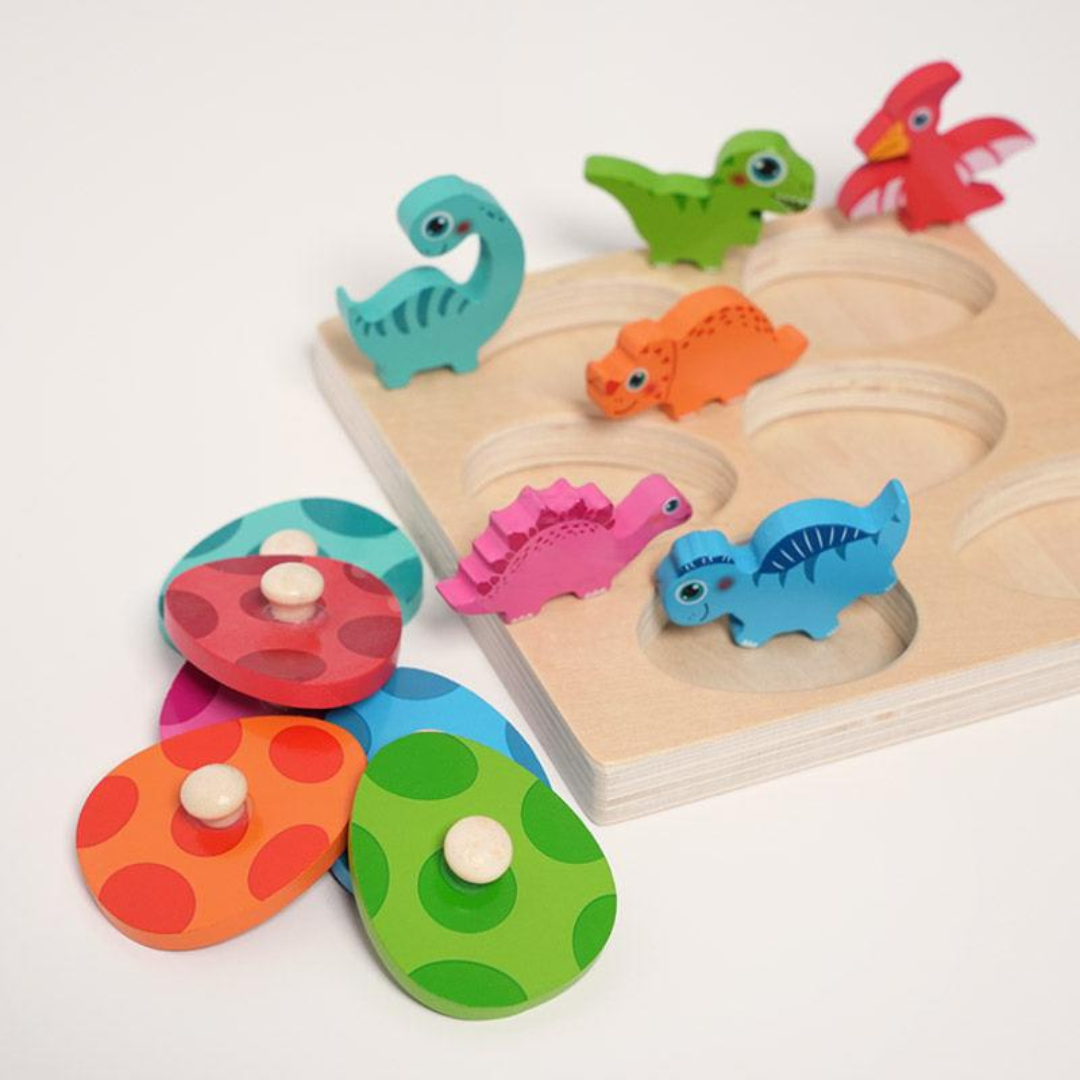 Rasa Sayang Montessori Dino Hatch & Match Set