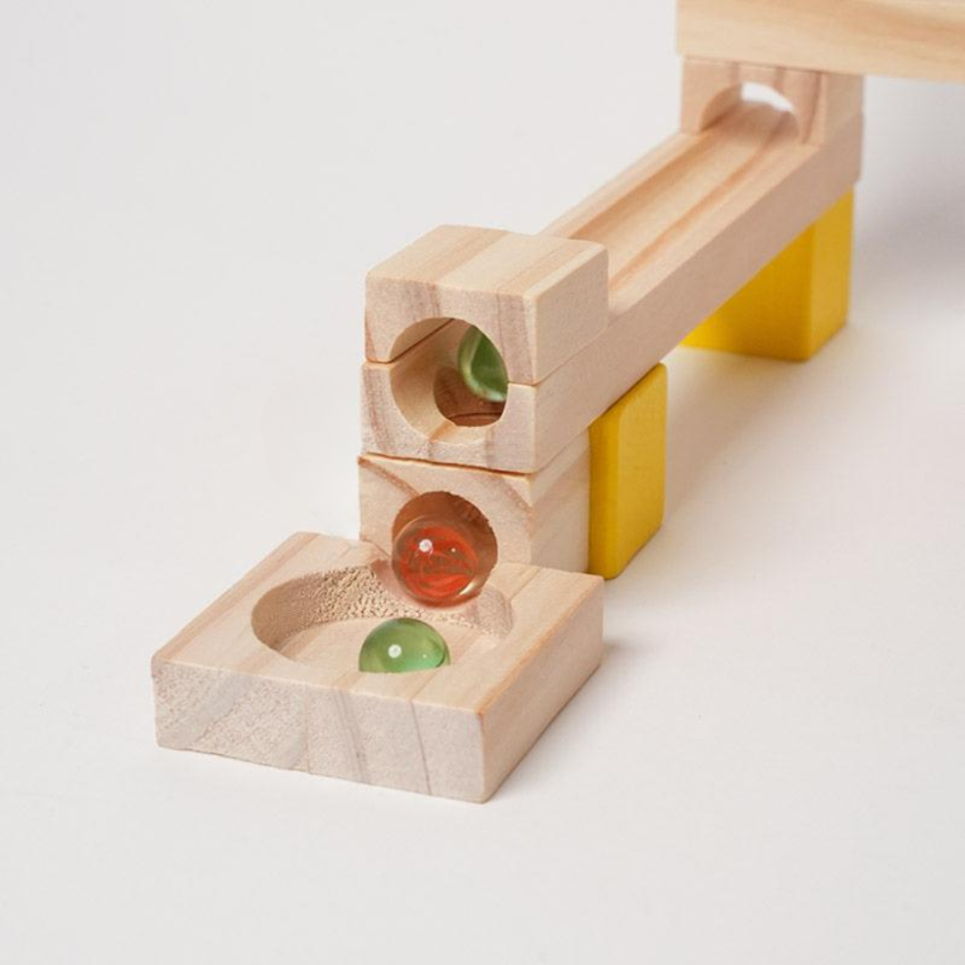 Rasa Sayang Montessori Wooden Marble Run Set