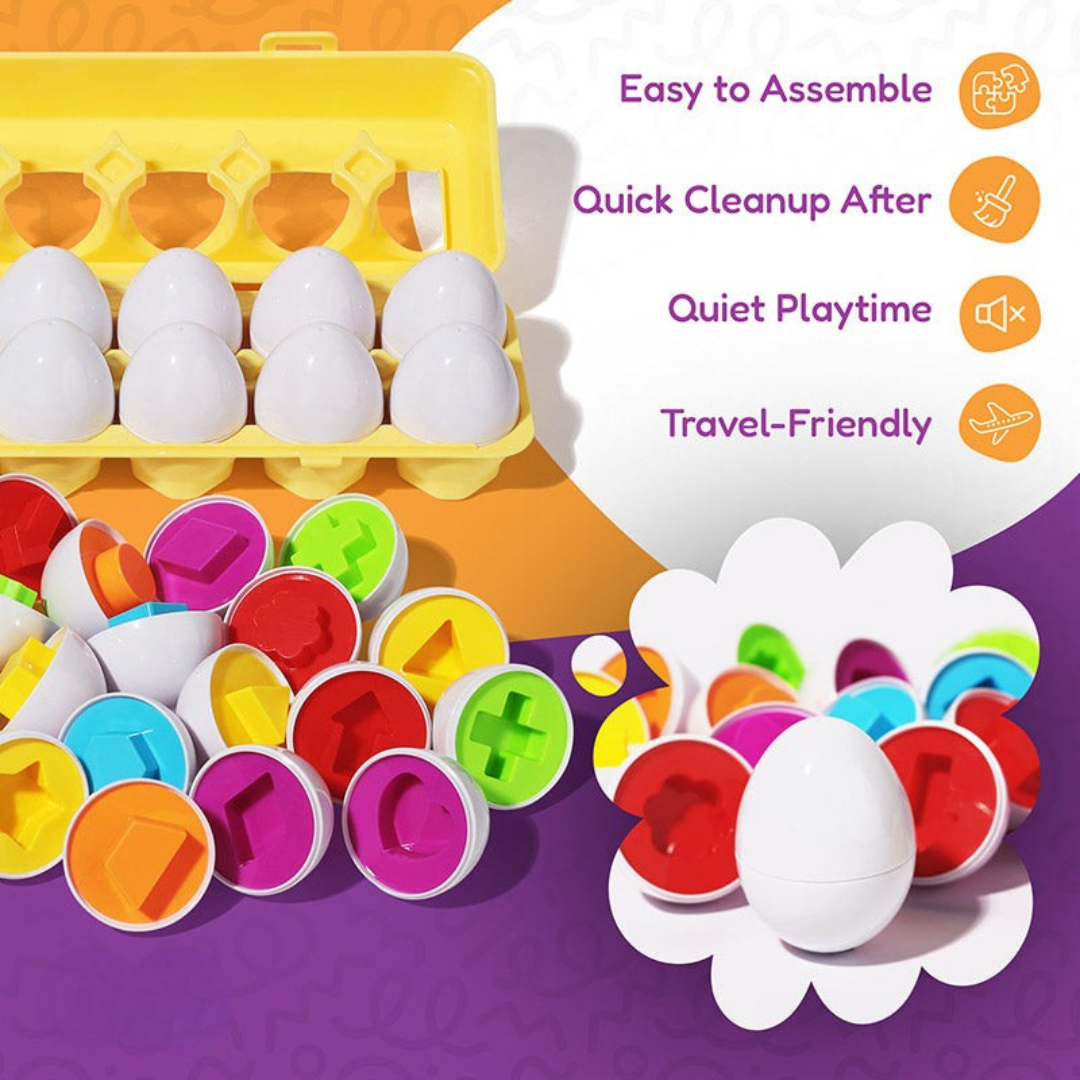 Rasa Sayang Montessori Geometric Eggs