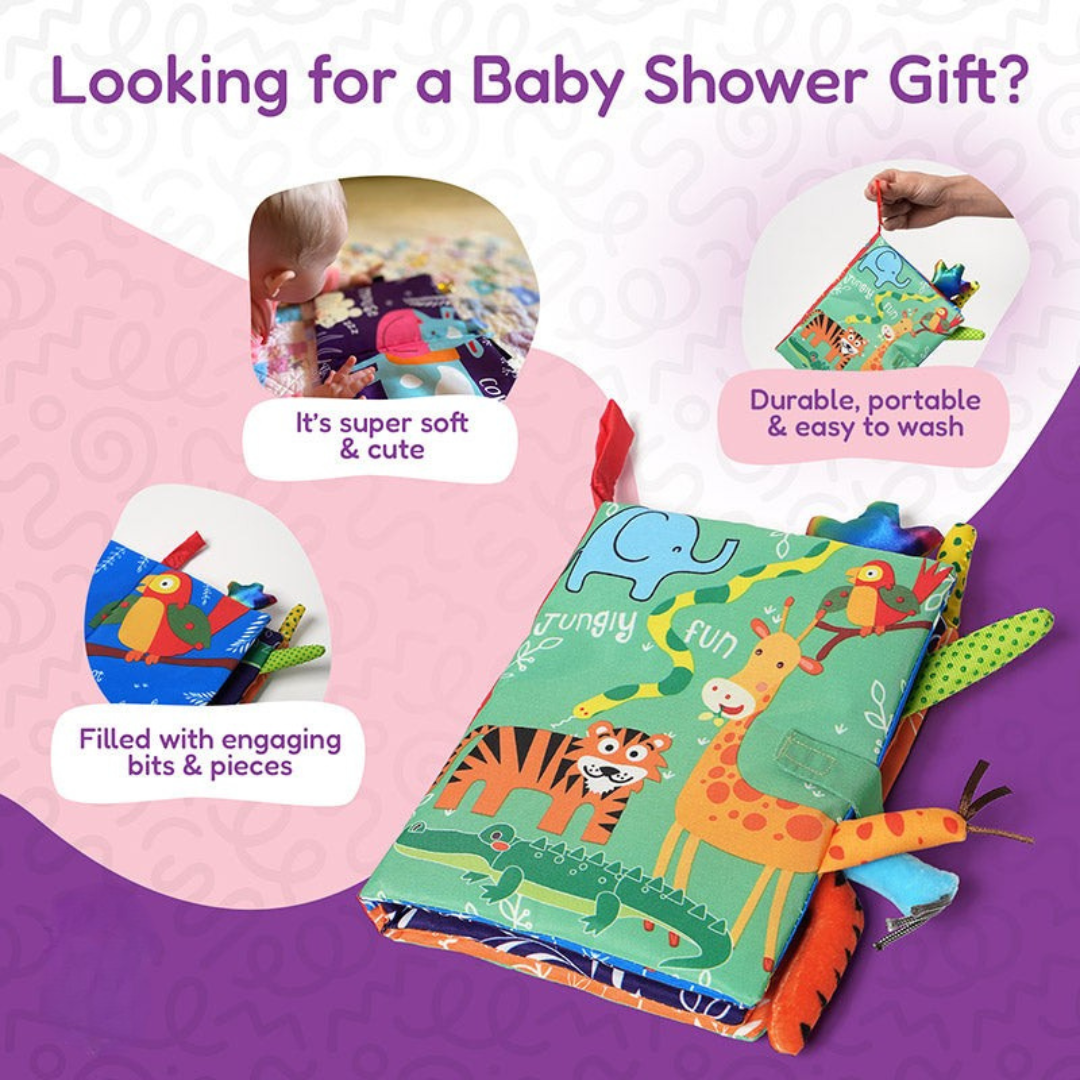 Rasa Sayang Montessori Baby Soft Book