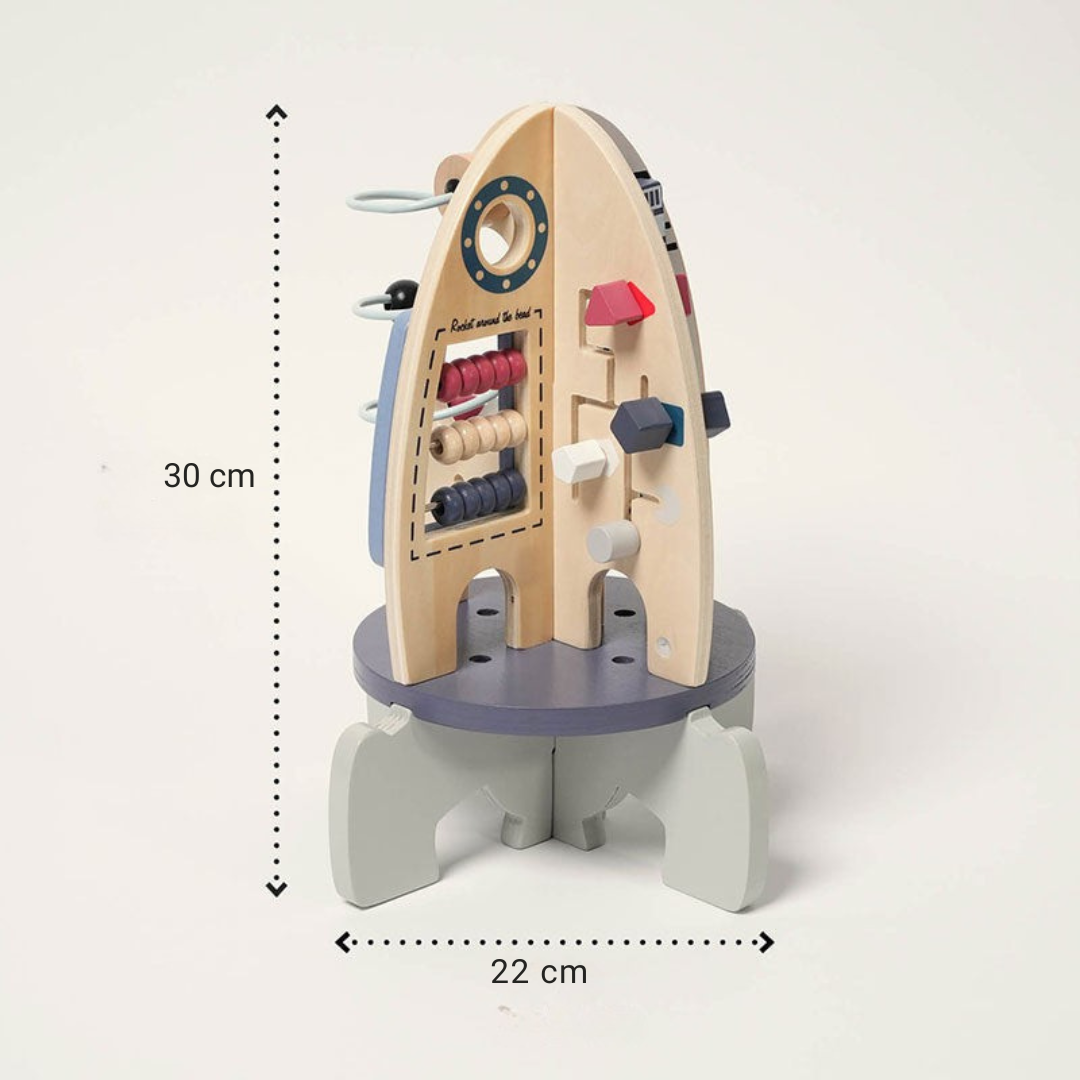 Rasa Sayang Montessori 4-in-1 STEM Learning Rocket