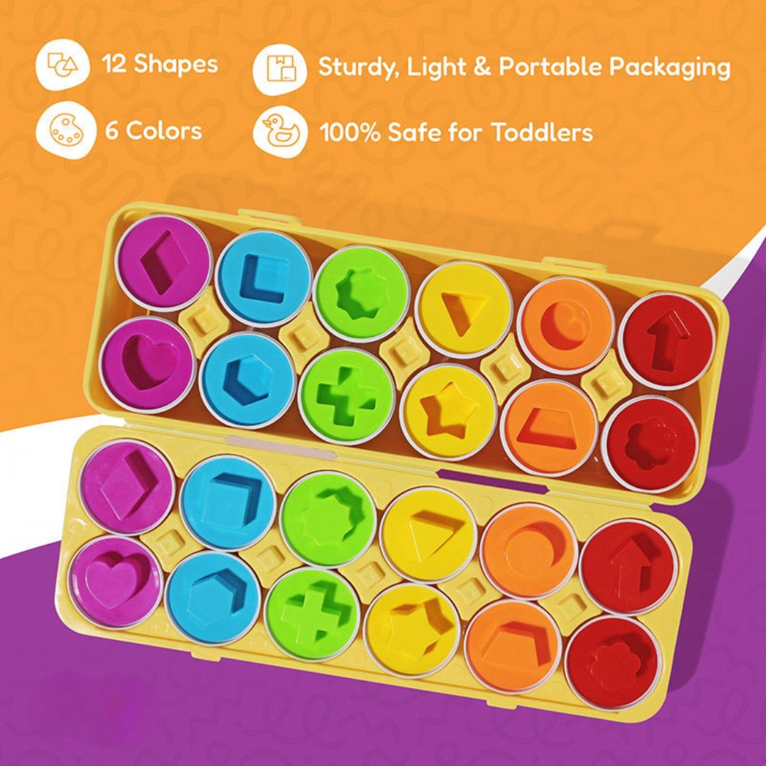 Rasa Sayang Montessori Geometric Eggs