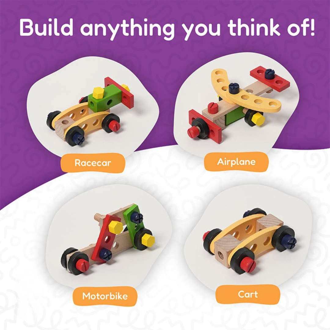 Rasa Sayang Montessori Wooden Tool Box