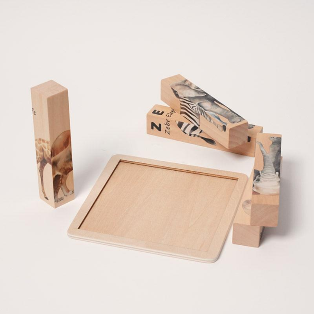 Rasa Sayang Montessori Twist & Match Puzzle