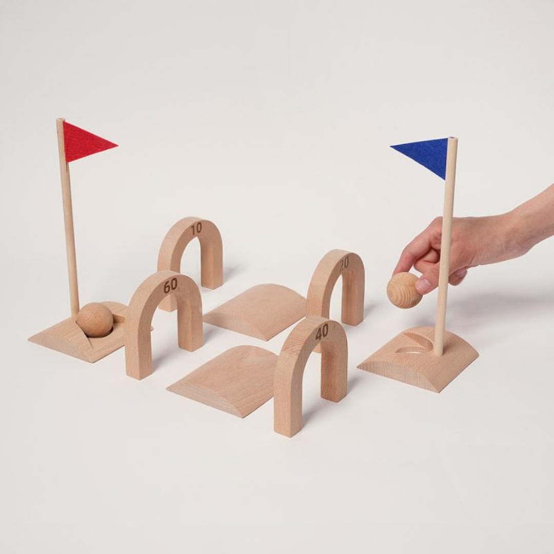 Rasa Sayang Montessori Premium Wooden Golf Set