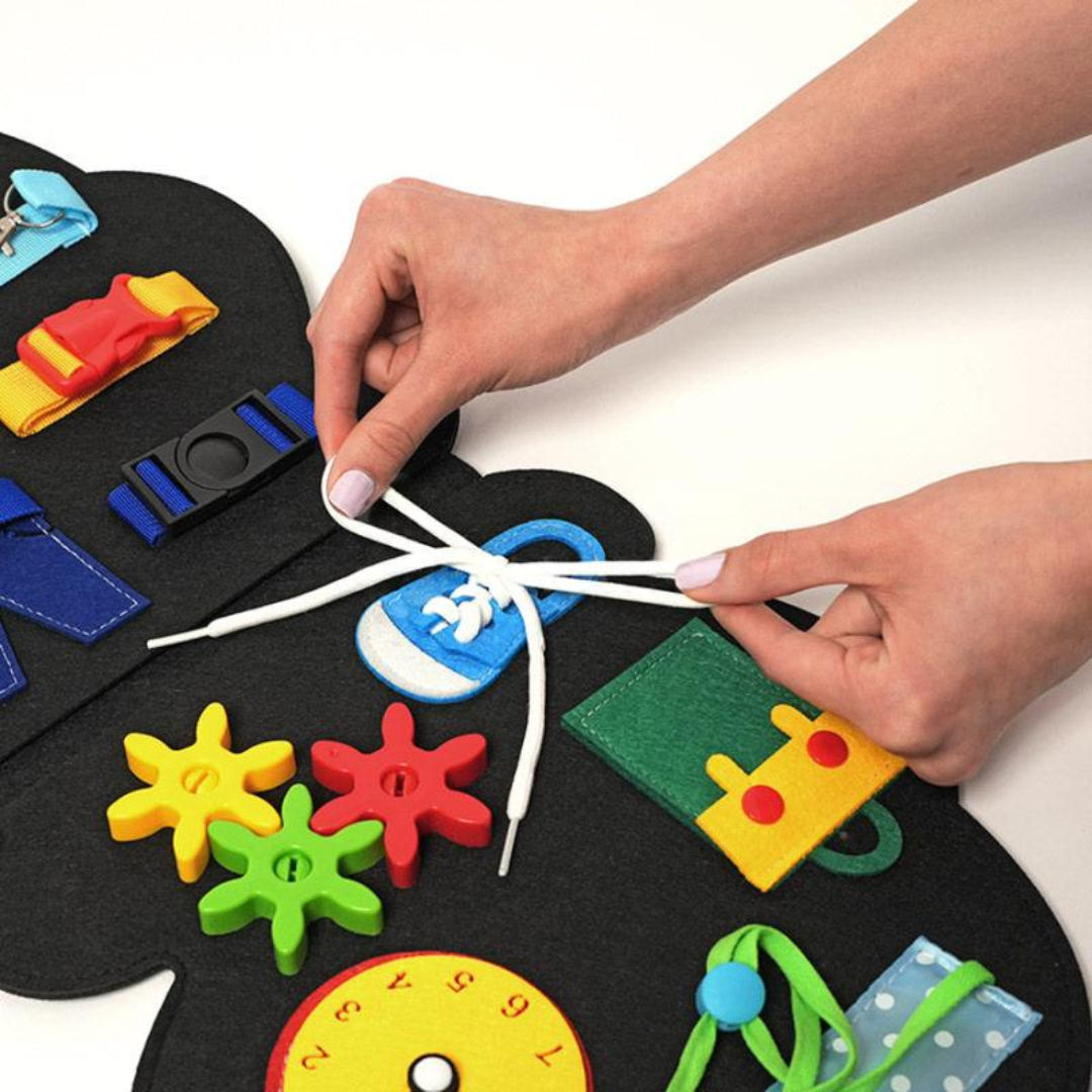 Rasa Sayang Montessori Dino Busy Board