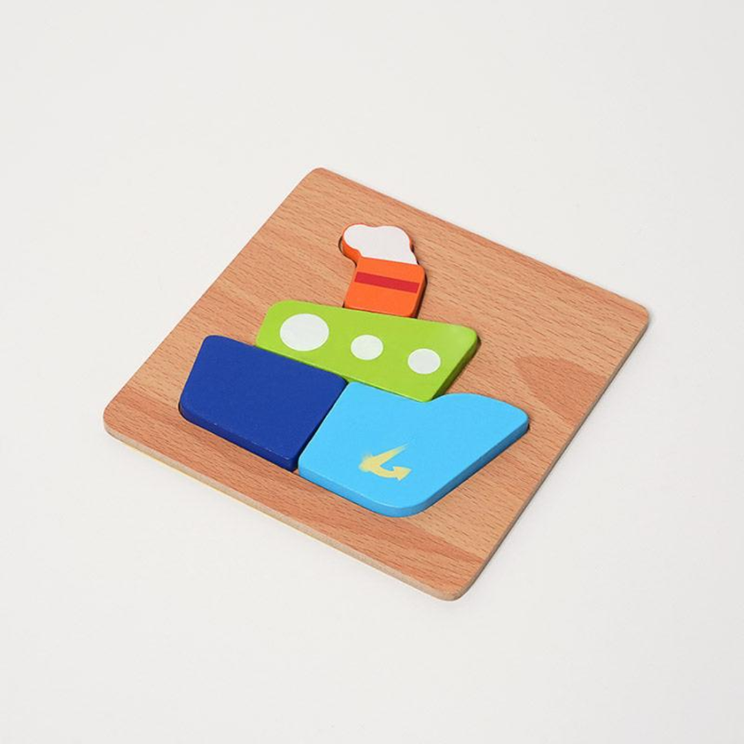 Rasa Sayang Montessori Happy Puzzles 6-Pack Set