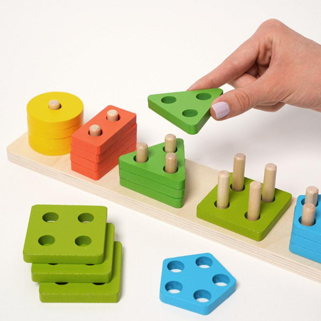 Rasa Sayang Montessori Building Blocks Set