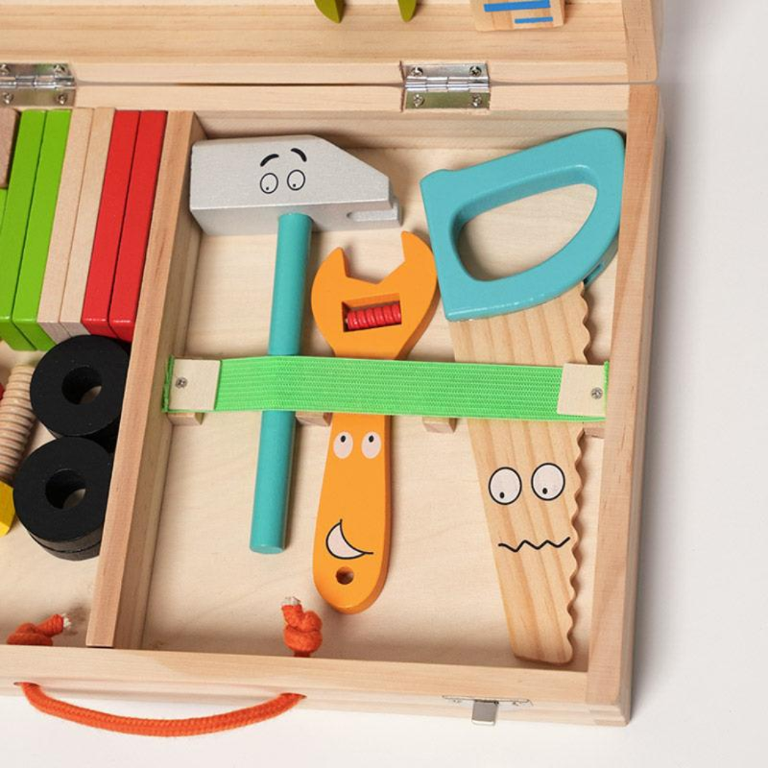 Rasa Sayang Montessori Wooden Tool Box