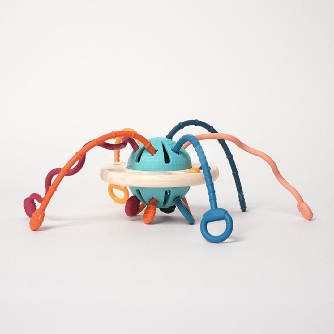 Rasa Sayang Montessori Silicone UFO Pulling Toy