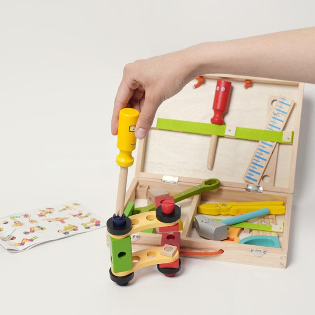 Rasa Sayang Montessori Wooden Tool Box