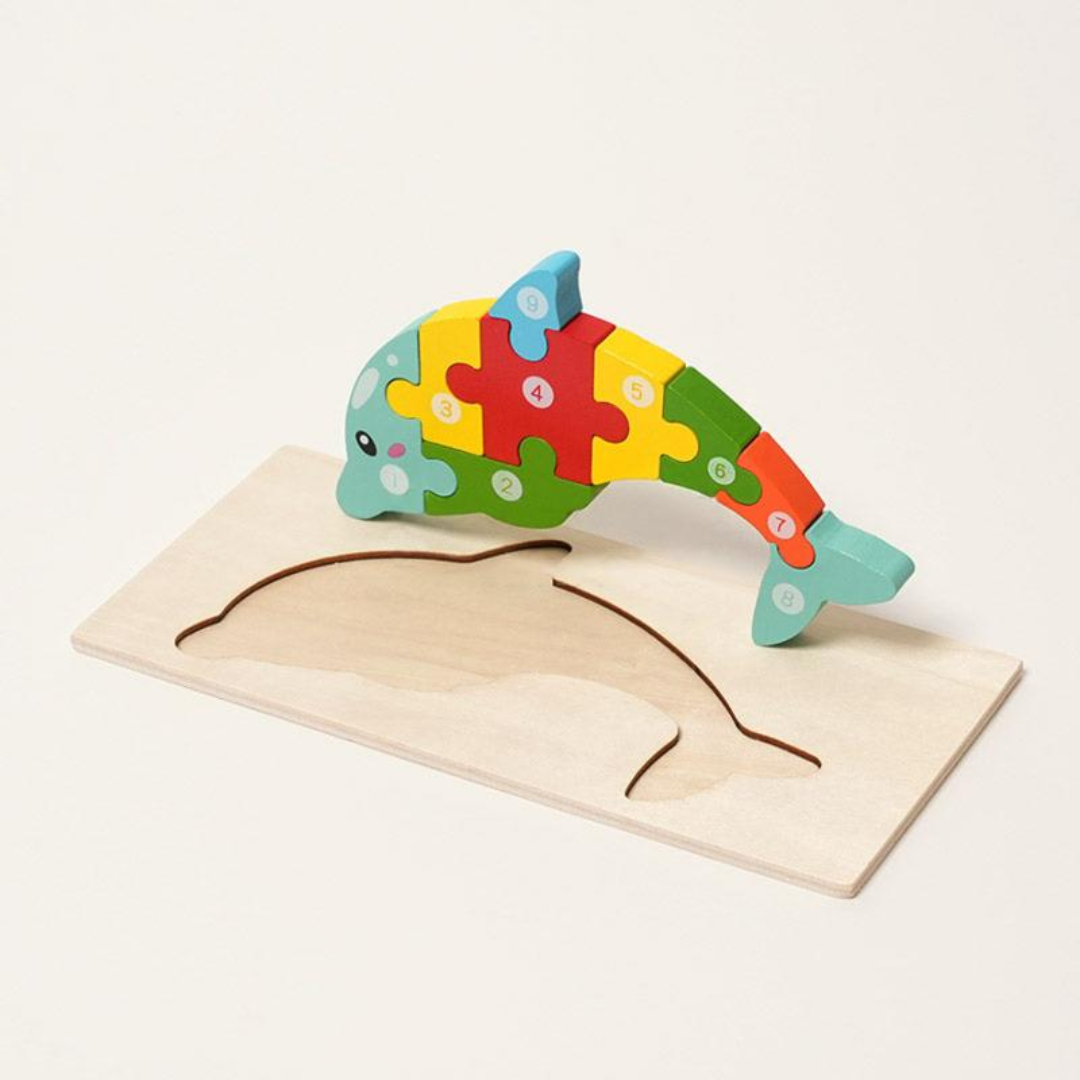 Rasa Sayang Montessori Wooden Puzzles (4-Pack)