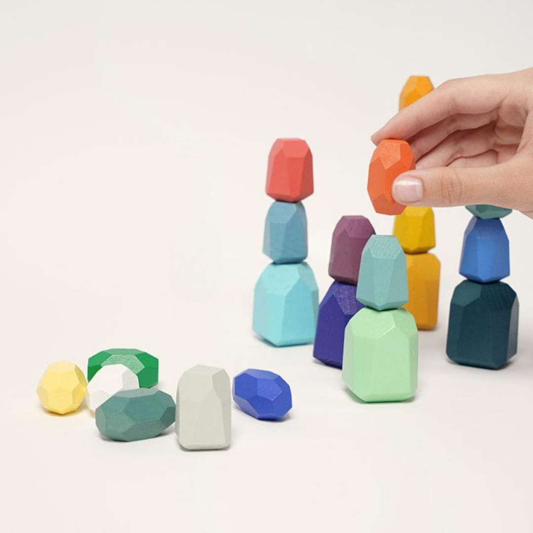 Rasa Sayang Montessori Wooden Stones Set
