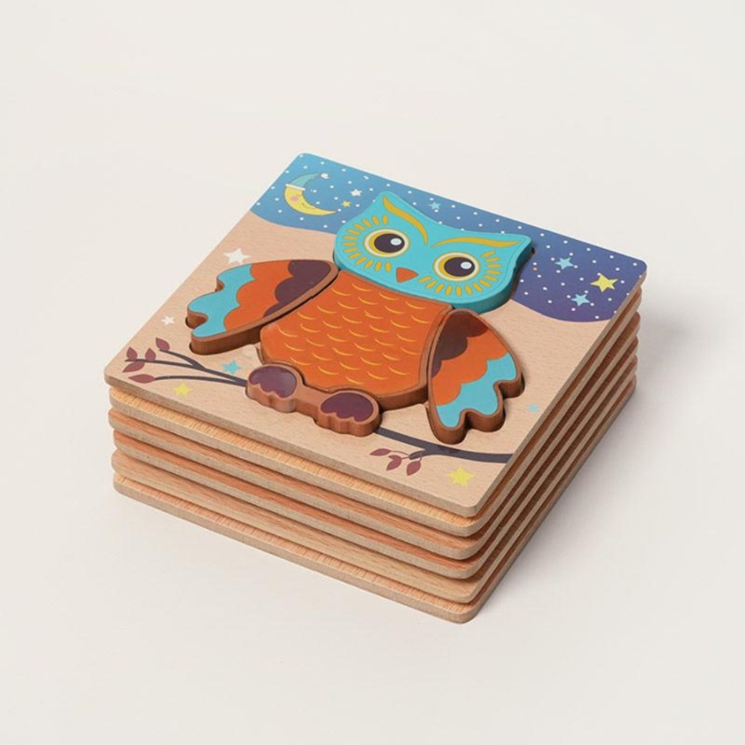 Rasa Sayang Montessori Happy Puzzles 6-Pack Set