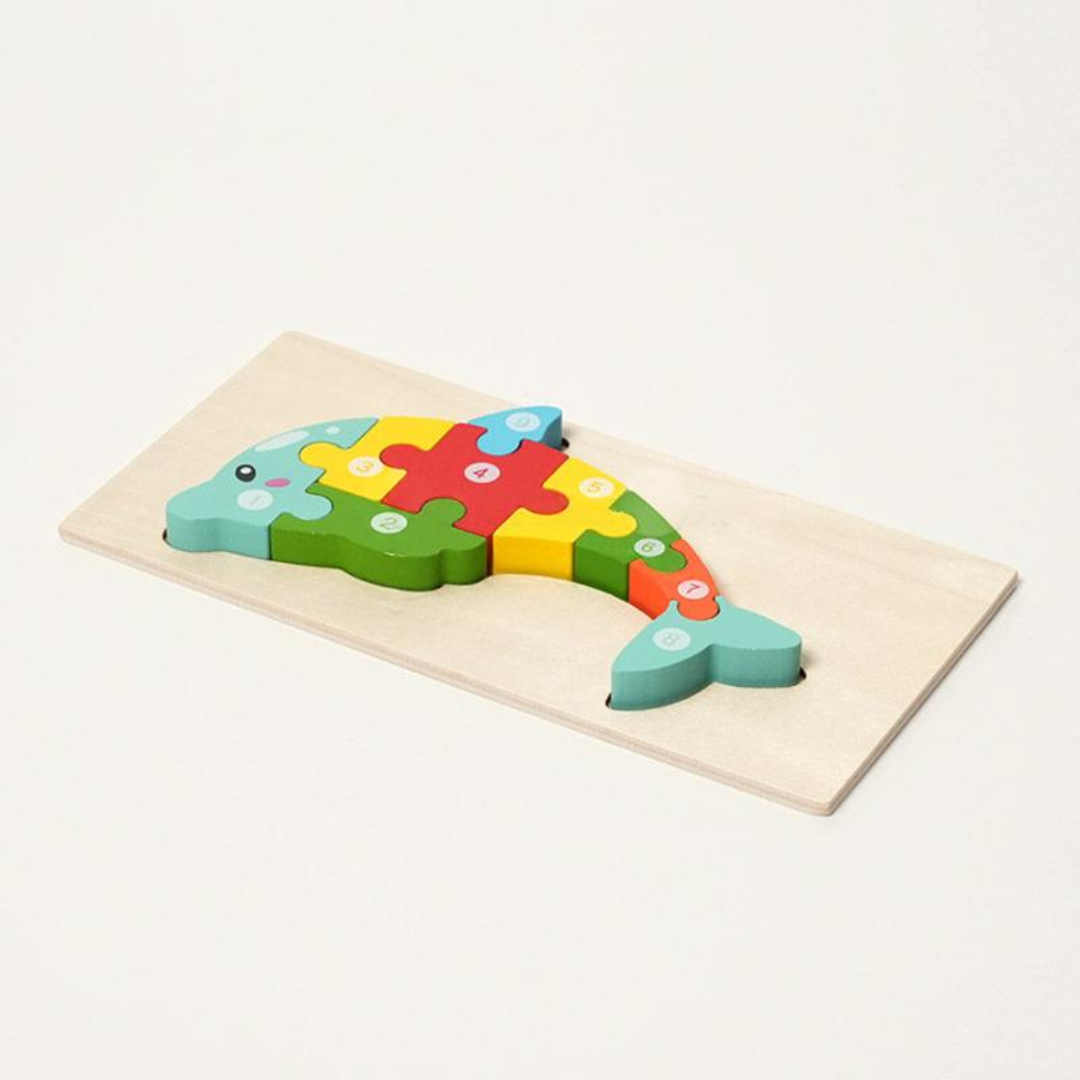 Rasa Sayang Montessori Wooden Puzzles (4-Pack)