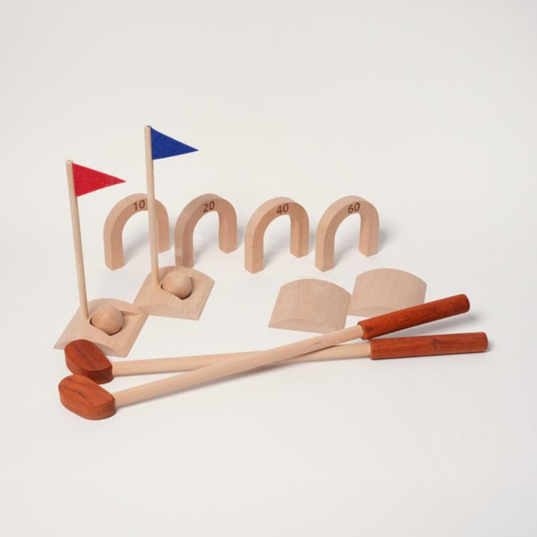 Rasa Sayang Montessori Premium Wooden Golf Set