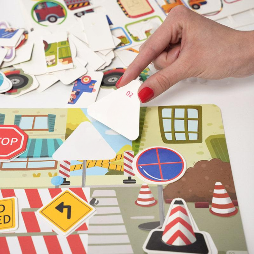 Rasa Sayang Montessori Sticker Busy Book