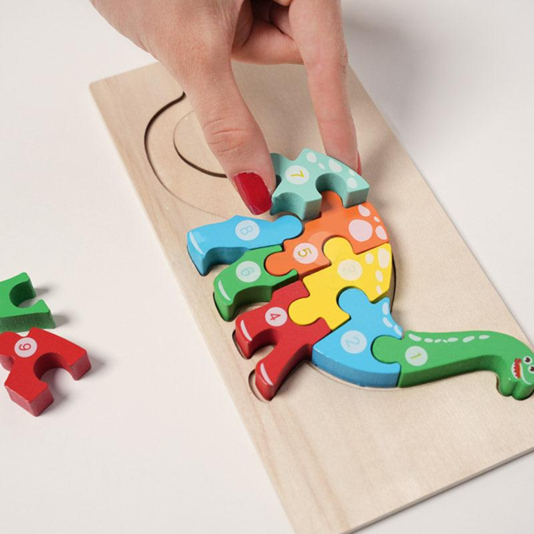 Rasa Sayang Montessori Wooden Puzzles (4-Pack)