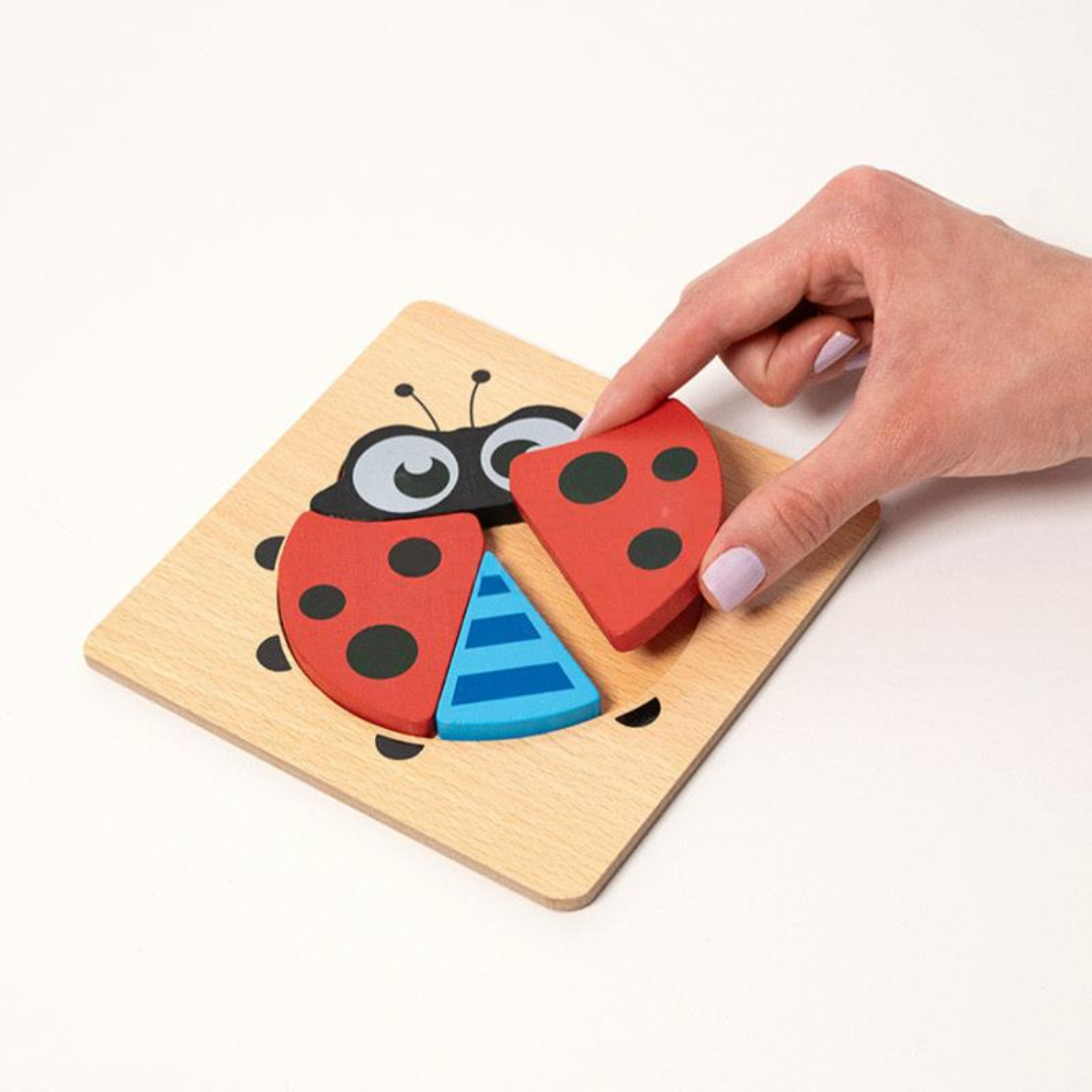 Rasa Sayang Montessori Happy Puzzles 6-Pack Set