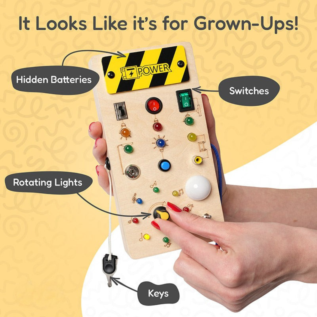 Rasa Sayang Montessori Wooden Switch Board