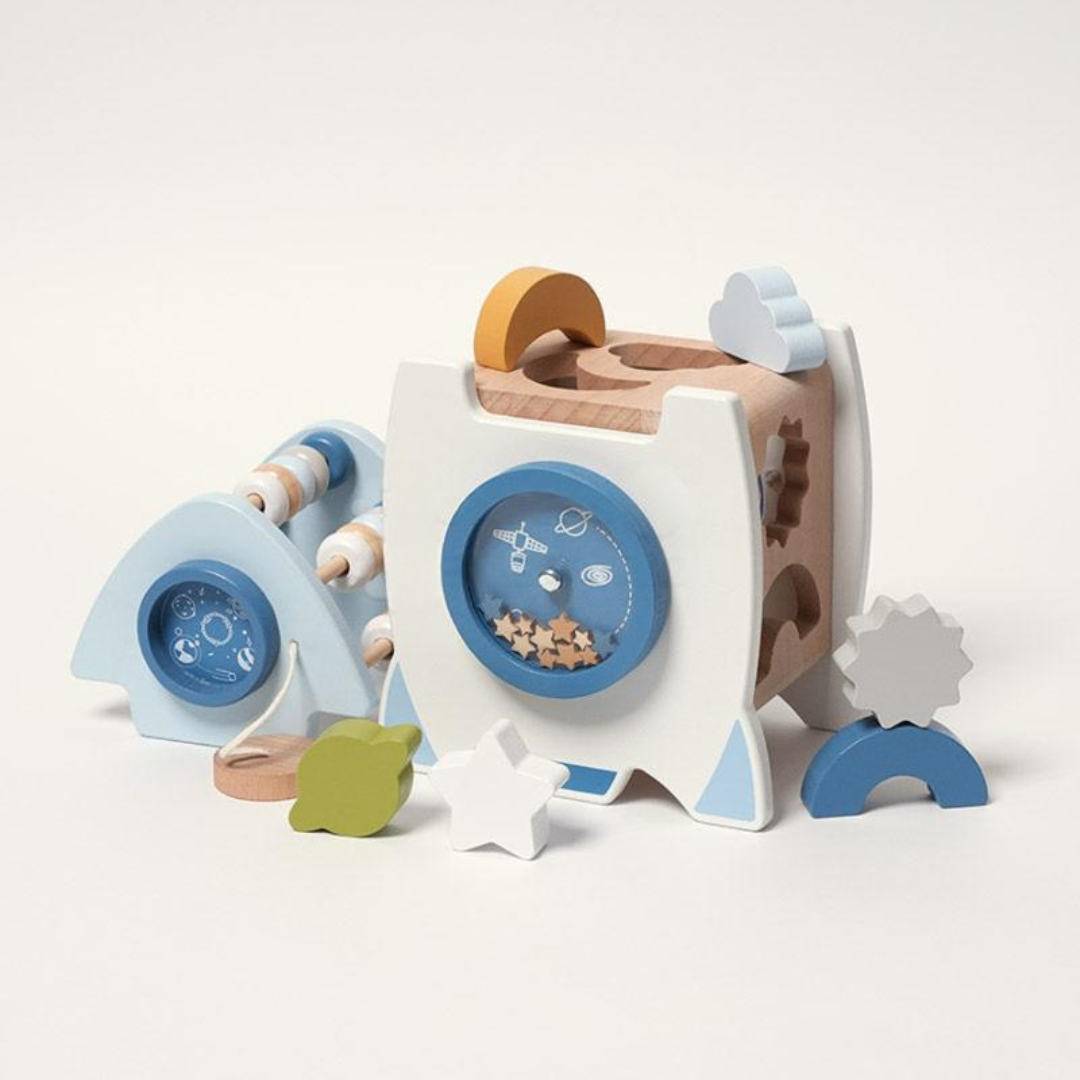 Rasa Sayang Montessori 7-in-1 STEM Learning Rocket