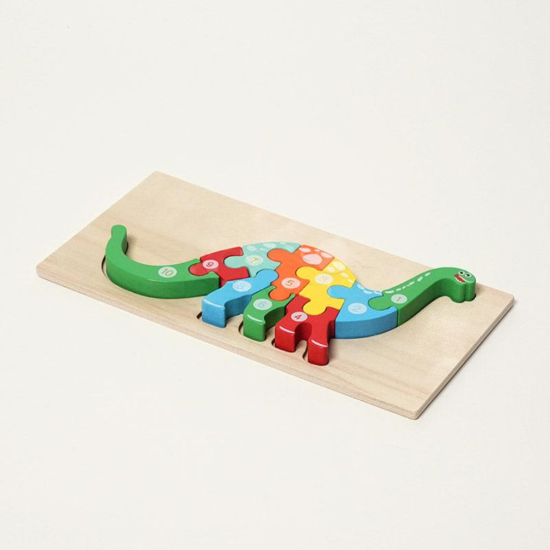Rasa Sayang Montessori Wooden Puzzles (4-Pack)