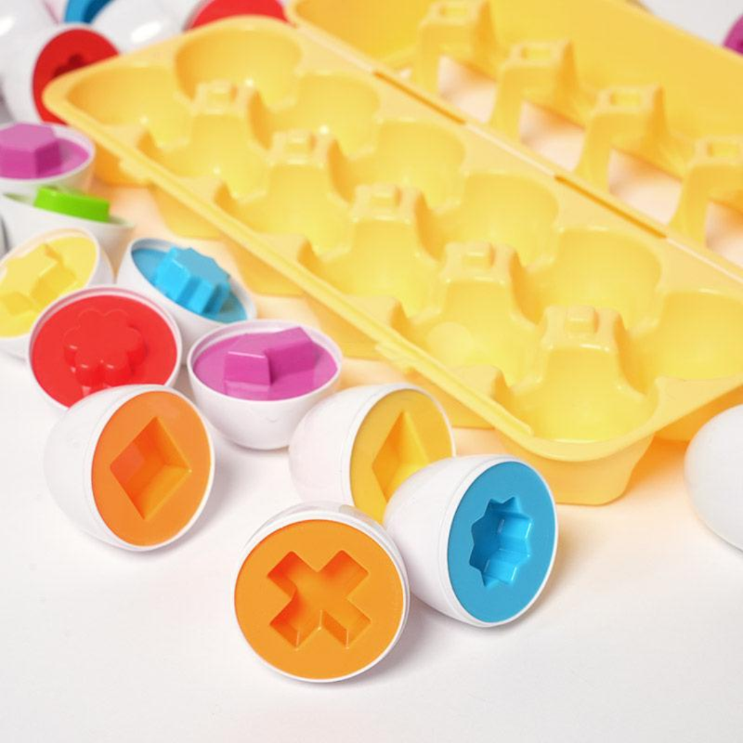 Rasa Sayang Montessori Geometric Eggs