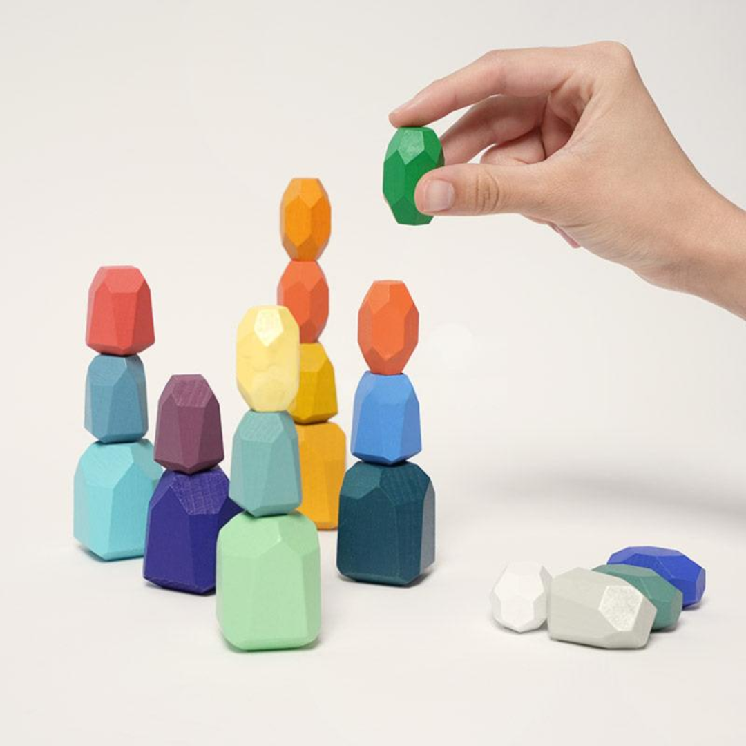 Rasa Sayang Montessori Wooden Stones Set